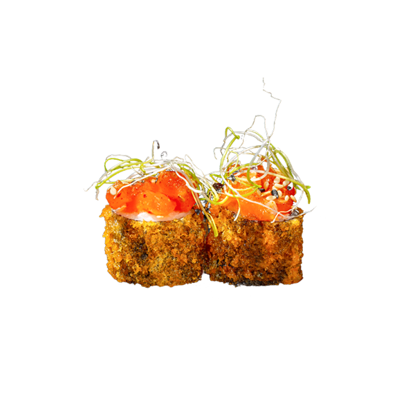 MAKI FRITO CON  SALMÓN 4U